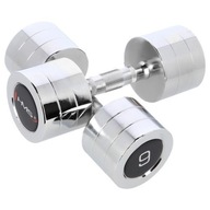 CHD09 CHROME Činky (2 ks) HMS CHD09 CHROME Činky (2 ks) HMS