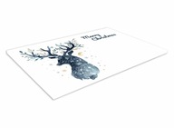 SKLENENÁ KUCHYŇSKÁ DOSKA 30x20cm - 517a jelonek SKLENENÁ KUCHYŇSKÁ DOSKA 30x20cm - 517a jelonek