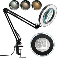 Stolná lampa, kozmetická lampa S lupou GLOW 308