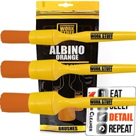 Work Stuff Albino Orange 3-balenie štetcov