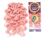 Rastafri Afrolocks syntetické vlasové kučery na tkanie barbadoských kučier M613/ružová Rastafri Afrolocks syntetické vlasové kučery na tkanie barbadoských kučier M613/ružová