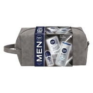 NIVEA MEN SILVER CONTROL Darčeková sada pánskej kozmetiky s kozmetickou taštičkou NIVEA MEN SILVER CONTROL Darčeková sada pánskej kozmetiky s kozmetickou taštičkou