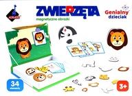 MAGNETICKÉ PUZZLE ZVIERATÁ 34 KUSOV. MAGNETICKÉ PUZZLE ZVIERATÁ 34 KUSOV.