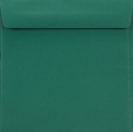 K4 štvorcové obálky c.Svadobné zelené Burano 5ks.