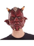 Diabolská maska ​​Diabolský halloweensky horor
