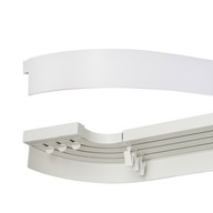 ZÁclonová TYČ, kryt, 3-dráhový ARC 440, PVC stropná lišta ZÁclonová TYČ, kryt, 3-dráhový ARC 440, PVC stropná lišta