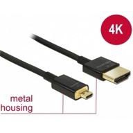 HDMI wt - HDMI wt micro (1,5M) 4K Slim pripojenie