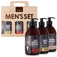 Vegánsky set sprchových gélov pre mužov CLEAN PACK 3x500 ml DARČEK