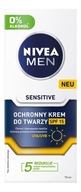 Nivea Men Sensitive ochranný krém na tvár Nivea Men Sensitive ochranný krém na tvár