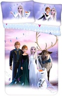 MRAZENÉ POSTEĽNE FROZEN ANNA ELSA OLAF 100x135