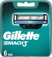 Holiace kazety Gillette Mach 3 6 ks