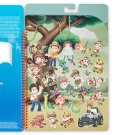 PAW PATROL OPÄTOVNE POUŽITEĽNÉ KONVEXNÉ NÁLEPKY S DOSKAMI PRE DETI PAW PATROL OPÄTOVNE POUŽITEĽNÉ KONVEXNÉ NÁLEPKY S DOSKAMI PRE DETI