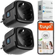 2x ZÁSUVKA ČASOVAČA WiFi SMART TUYA ČASOVAČ WATT METER 16A 2x ZÁSUVKA ČASOVAČA WiFi SMART TUYA ČASOVAČ WATT METER 16A