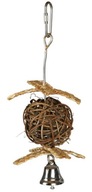 Trixie Bird Toy - Vlčia loptička so sisalovou šnúrkou Trixie Bird Toy - Vlčia loptička so sisalovou šnúrkou