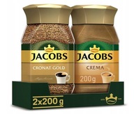 Jacobs Crema Cronat Gold instantná káva 2x200g Jacobs Crema Cronat Gold instantná káva 2x200g