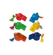 Mini Toys FAREBNÉ píšťalky 12 kusov piñata