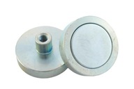Magnetický držiak 32x7 so závitovým puzdrom M5 1 kus Magnetický držiak 32x7 so závitovým puzdrom M5 1 kus