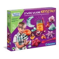 Vytvorte si vlastné kryštály. Clementoni Vytvorte si vlastné kryštály. Clementoni