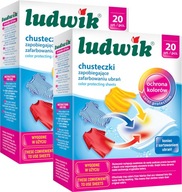 LUDWIK Protifarbiace utierky na bielizeň x40 LUDWIK Protifarbiace utierky na bielizeň x40