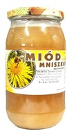 Surový púpavový med Apiary Trzebiszewo 1,1 kg Surový púpavový med Apiary Trzebiszewo 1,1 kg