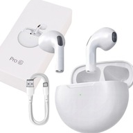 Bezdrôtové slúchadlá Air Pro 6 TWS s mikrofónom Bluetooth slúchadlá Bezdrôtové slúchadlá Air Pro 6 TWS s mikrofónom Bluetooth slúchadlá