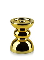 Svietnik svietnik zlatý, 15 cm, glamour sklo Svietnik svietnik zlatý, 15 cm, glamour sklo
