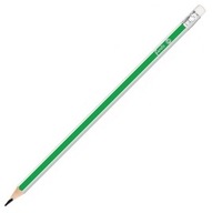 HB HEXAGON ceruzka s gumou FOROFIS GREEN
