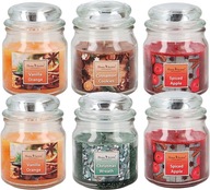 Vonná parafínová sviečka v tégliku CHRISTMAS Home Aroma set 6x 200g. Vonná parafínová sviečka v tégliku CHRISTMAS Home Aroma set 6x 200g.