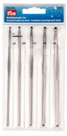 Sada hliníkových háčikov PRYM 2,5mm-5mm SILVER Sada hliníkových háčikov PRYM 2,5mm-5mm SILVER