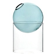 Okrúhla sklenená váza Art Clear