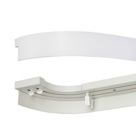 ZÁclonová TYČ, kryt, 2 dráha ARC 220, PVC stropná lišta ZÁclonová TYČ, kryt, 2 dráha ARC 220, PVC stropná lišta