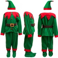Outfit Kostým Škriatok Prevlek škriatok Santa's Helper Christmas 130/140cm Outfit Kostým Škriatok Prevlek škriatok Santa's Helper Christmas 130/140cm