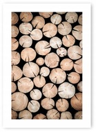 Plagát Boho WOOD NATURE 59,4x42cm #20K Plagát Boho WOOD NATURE 59,4x42cm #20K