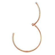 Prsteň CLICKER RUŽOVÝ ZLATÝ 316L OCEL 0,8/6 mm Prsteň CLICKER RUŽOVÝ ZLATÝ 316L OCEL 0,8/6 mm
