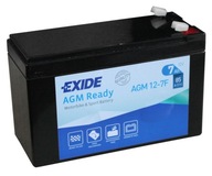 EXIDE AGM GÉLOVÁ MOTOROVÁ BATÉRIA 12V 7A Batéria Exide AGM12-7F 7Ah 85A EXIDE AGM GÉLOVÁ MOTOROVÁ BATÉRIA 12V 7A Batéria Exide AGM12-7F 7Ah 85A