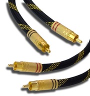Cinch kábel 2RCA-2RCA CROSS-TECH R5 OFC - 0,5m Cinch kábel 2RCA-2RCA CROSS-TECH R5 OFC - 0,5m