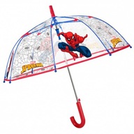 Priehľadný automatický detský dáždnik SpiderMan Priehľadný automatický detský dáždnik SpiderMan