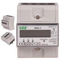 3-fázový merač spotreby energie MID F&F WZE-3