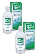 Opti-Free Pure Moist tekutina na šošovky 300 ml SET