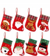 8KS VIANOČNÁ PONOŽKA SANTA ZA DARČEK Snehuliak 8KS VIANOČNÁ PONOŽKA SANTA ZA DARČEK Snehuliak
