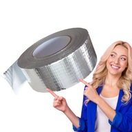 Vystužená hliníková páska 50mm x 50m 90°C Vystužená hliníková páska 50mm x 50m 90°C