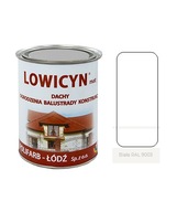 LOWICYN 0,8l strecha pozink BIELA RAL 9003 Mat LOWICYN 0,8l strecha pozink BIELA RAL 9003 Mat
