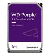 Pevný disk WD PURPLE 4TB Western Digital 4000 Gb pre CCTV rekordéry