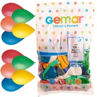 NARODENINOVÉ BALÓNY ročný balónik MIX pastelová farba GEMAR 10"/26cm 100 ks NARODENINOVÉ BALÓNY ročný balónik MIX pastelová farba GEMAR 10"/26cm 100 ks