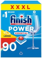 FINISH Power Essential Lemon tablety do umývačky riadu 90 kusov FINISH Power Essential Lemon tablety do umývačky riadu 90 kusov