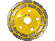 DIAMANTOVÝ KOTÚČ NA BRÚSENIE BETÓNU ŽULOVÝ DVOJSEGMENTOVÝ 125mm 2R DIAMANTOVÝ KOTÚČ NA BRÚSENIE BETÓNU ŽULOVÝ DVOJSEGMENTOVÝ 125mm 2R