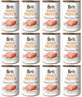 Brit Mono Proteín Turecko & Zemiaky 12 x 400 g Brit Mono Proteín Turecko & Zemiaky 12 x 400 g