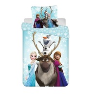 Obliečky Frozen Snowflakes 03 modré JERRY FABRICS 160x200 Obliečky Frozen Snowflakes 03 modré JERRY FABRICS 160x200