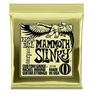 Struny na elektrickú gitaru Ernie Ball 2214 12-62 Struny na elektrickú gitaru Ernie Ball 2214 12-62