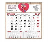 Chladnička MAGNETOVÝ KALENDÁR pre BABKU A DEDKA Chladnička MAGNETOVÝ KALENDÁR pre BABKU A DEDKA